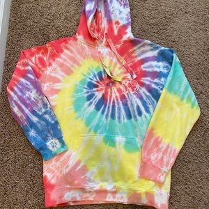Ivory Ella Tie Dye Hoodie